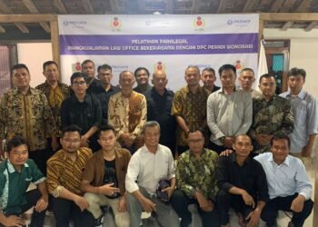 LBH Mangkualaman LAW Office dan DPC Peradi Wonosari Jogjakarta, Mencetak puluhan paralegal Dijateng