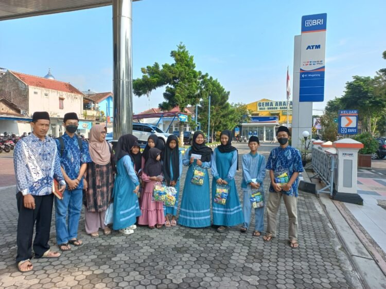 Sepuluh Anak Binaan YASUKMA Hadiri  Berbagi Berkah di Bulan Ramadhan di BRI Cabang Magelang